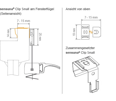 sensuna® Clip Small