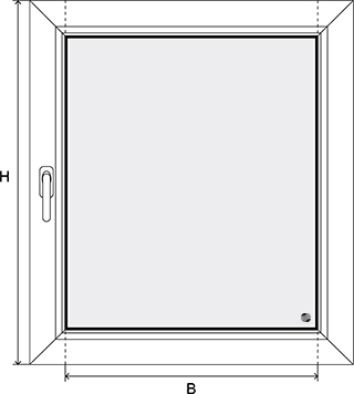Fensterflügel ausmessen