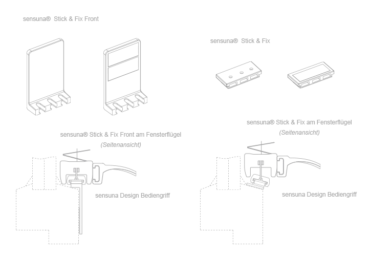 sensuna® Stick & Fix